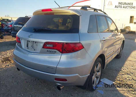 2007 Acura Rdx из США, поврежденный, VIN 5J8TB18567A018487